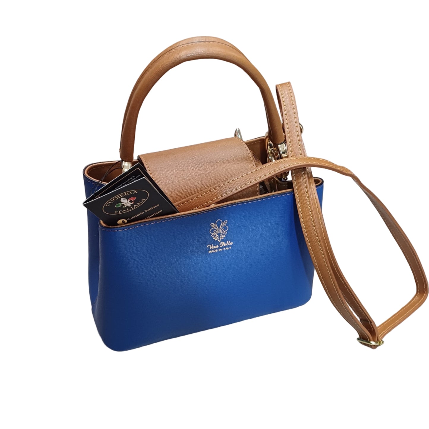 Stellaris – Borsa a tracolla in pelle da donna | Artigianale Made in Italy – Cuoieria Italiana