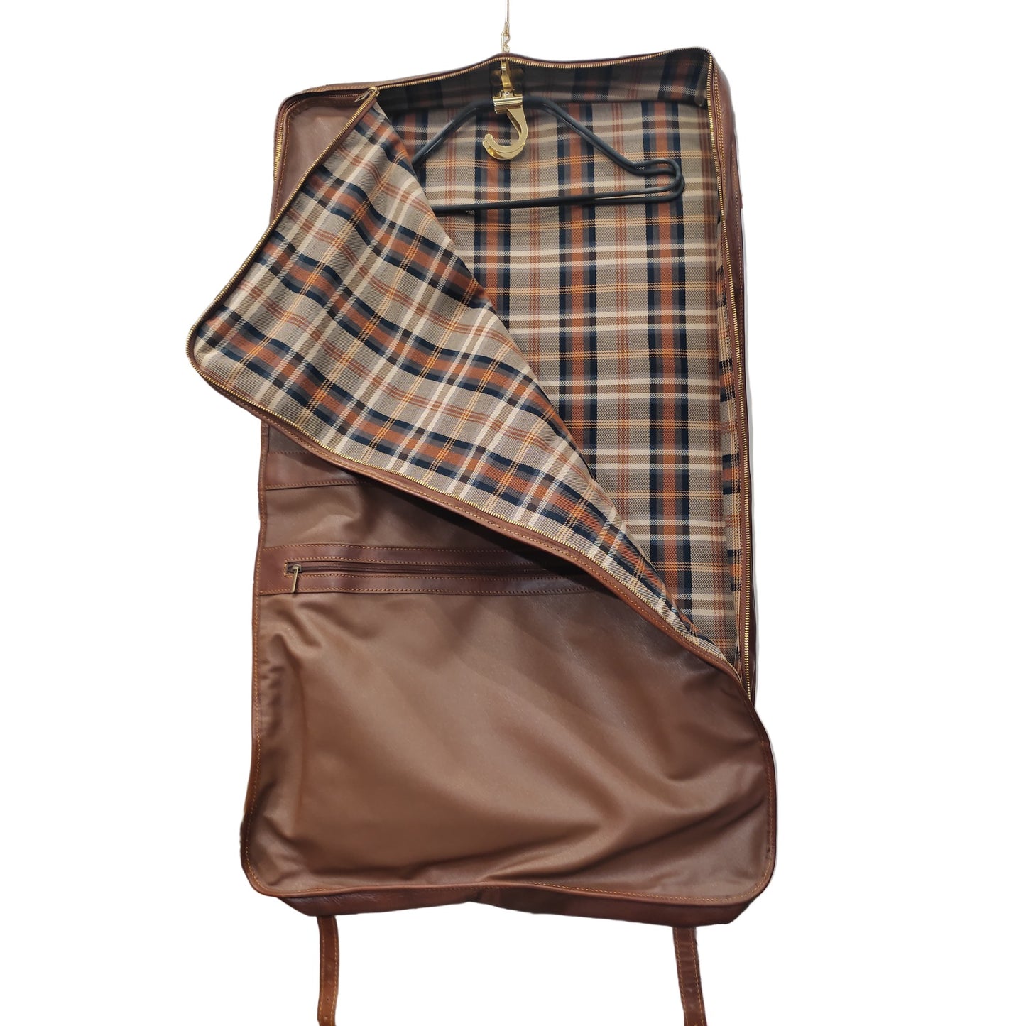 Porta abiti in pelle da uomo – Valigia artigianale Made in Italy | Cuoieria Italiana