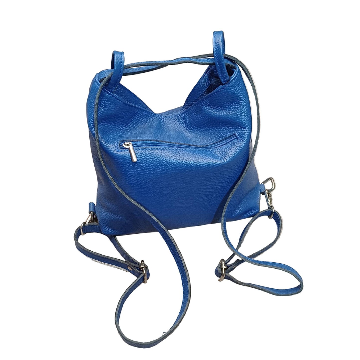 Borsa Zaino da donna in vitello martellato | Vera pelle Made in Italy – Cuoieria Italiana