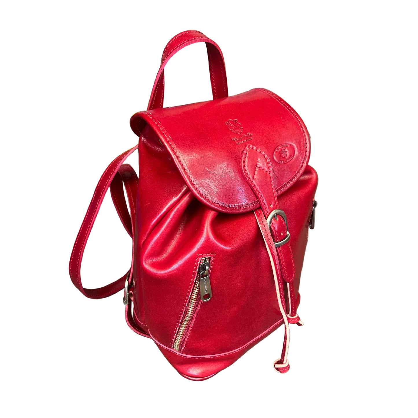 Zaino classico in pelle | Zaino unisex artigianale Made in Italy – Cuoieria Italiana