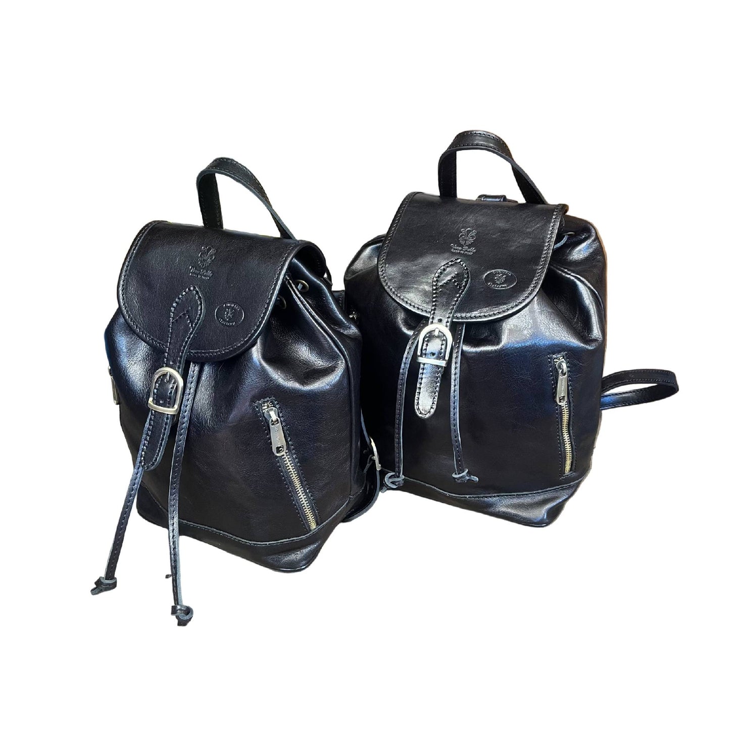 Zaino classico in pelle | Zaino unisex artigianale Made in Italy – Cuoieria Italiana
