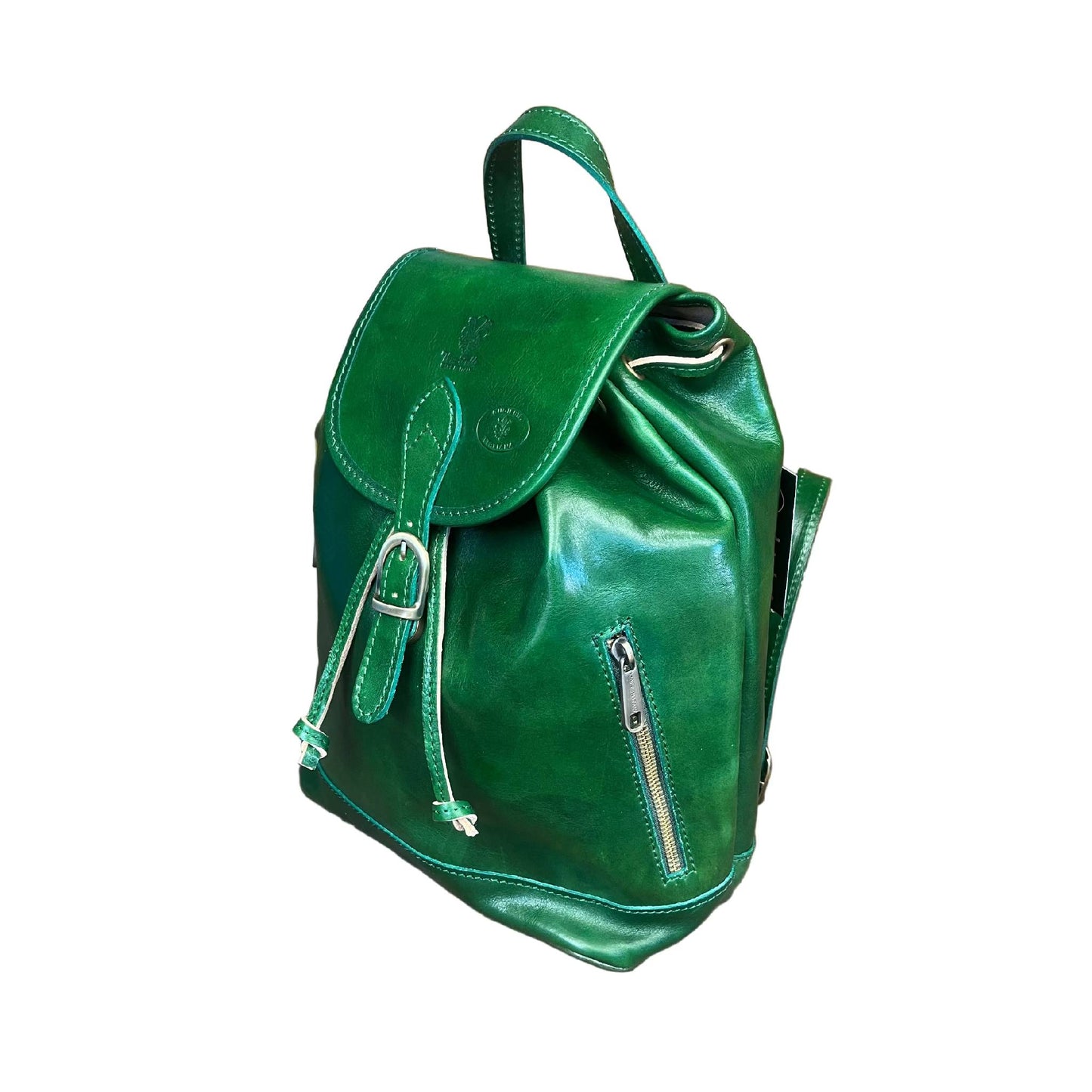 Zaino classico in pelle | Zaino unisex artigianale Made in Italy – Cuoieria Italiana