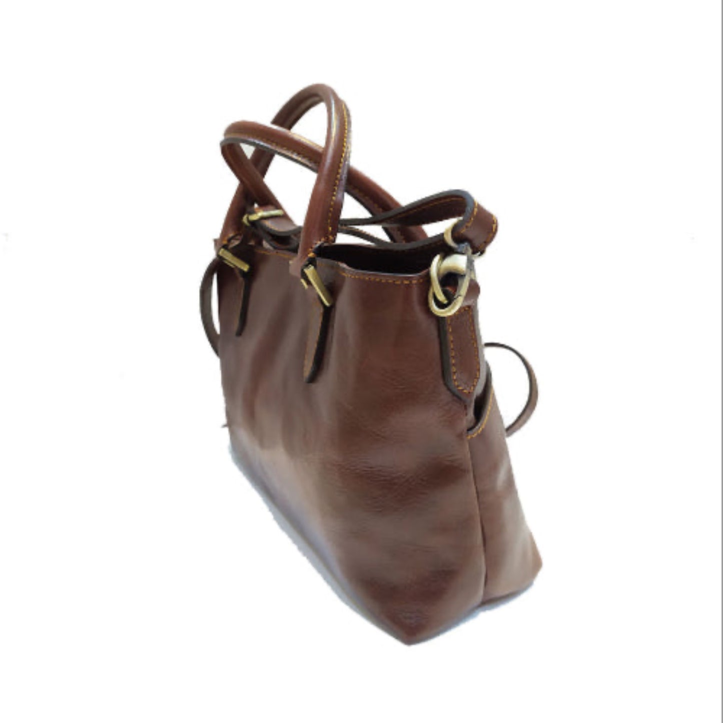 Bauletto moderno in pelle retro