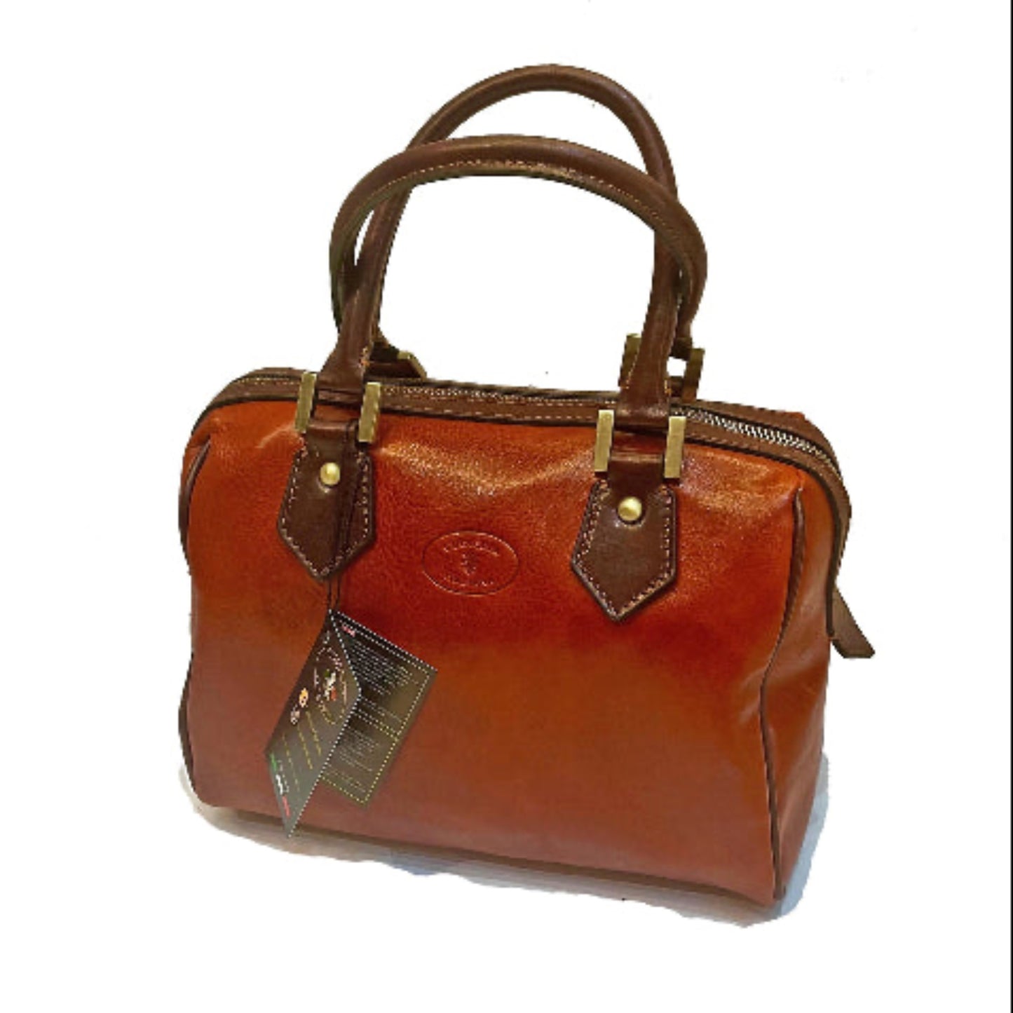Bauletto classico in pelle | Borsa da donna artigianale Made in Italy – Cuoieria Italiana