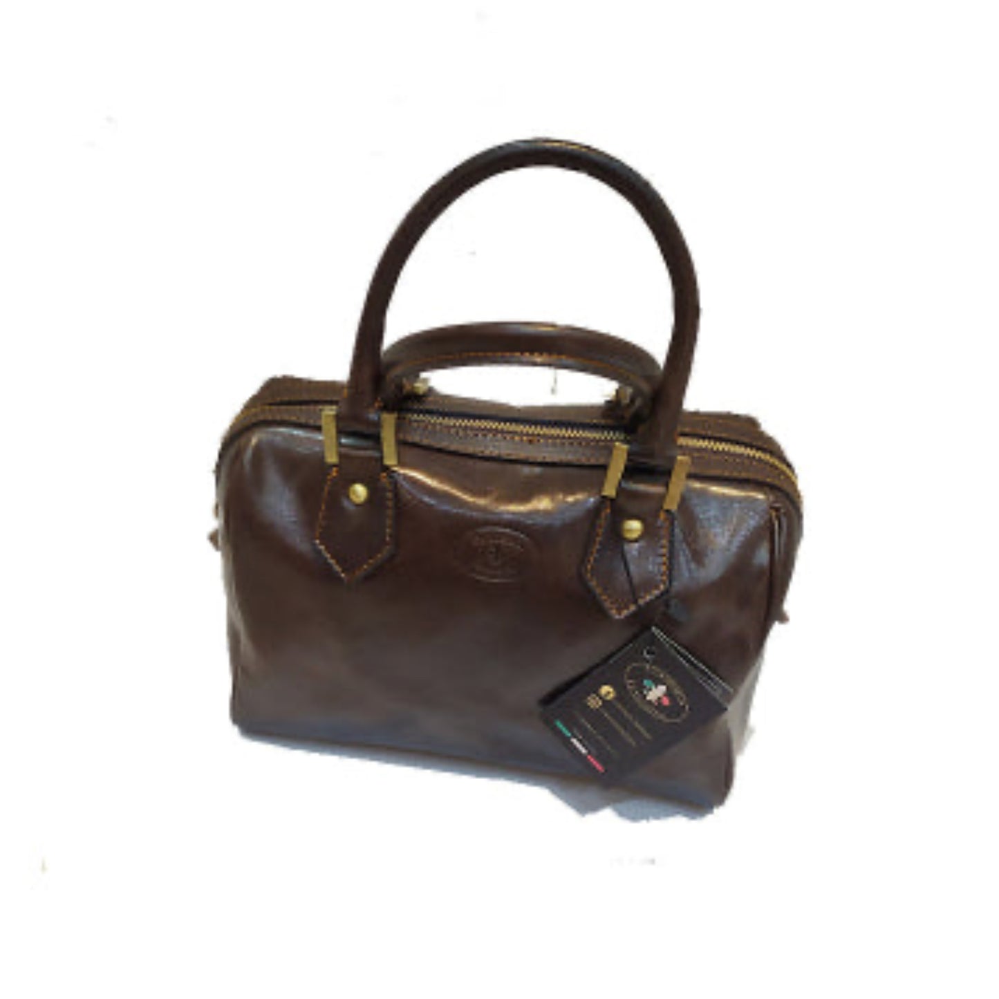Bauletto classico in pelle | Borsa da donna artigianale Made in Italy – Cuoieria Italiana