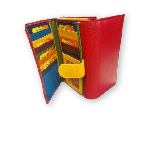 Large Leather Wallet - Cuoieria Italiana