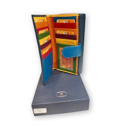 Large Leather Wallet - Cuoieria Italiana