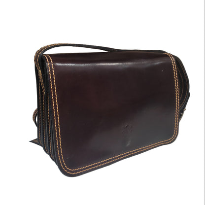 Afrodite – Borsa a tracolla in pelle da donna | Made in Italy – Cuoieria Italiana