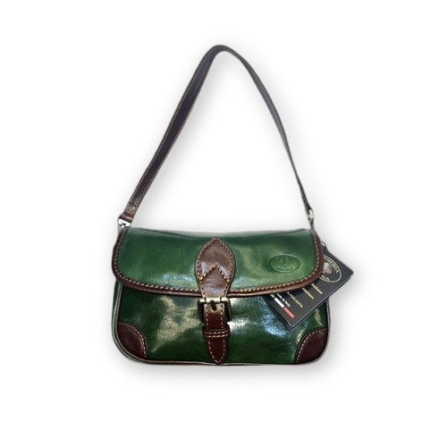 Compact postman with handle and shoulder strap