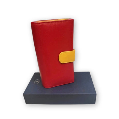 Large Leather Wallet - Cuoieria Italiana