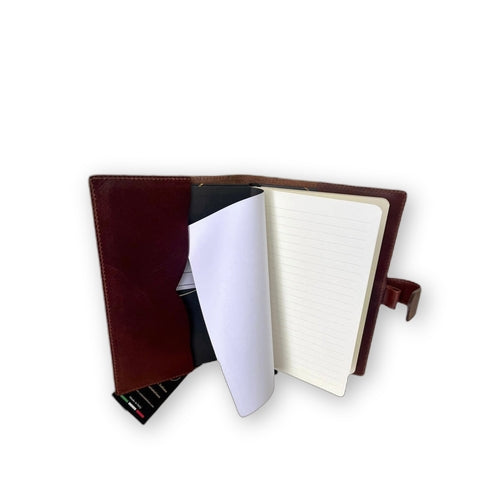 Leather diary holder