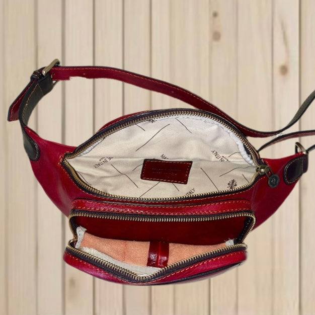 Leather Bum Bag - Omega Variant