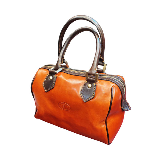 Bauletto classico in pelle | Borsa da donna artigianale Made in Italy – Cuoieria Italiana