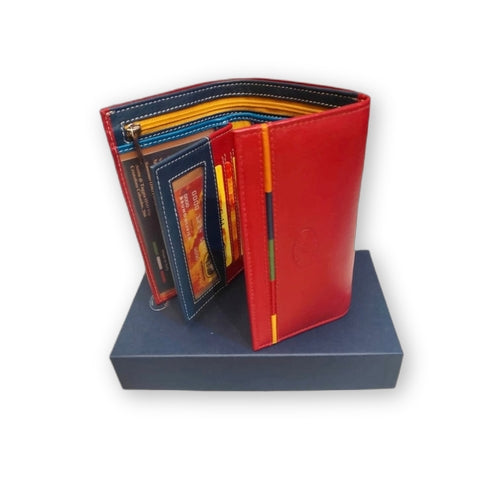 Large Leather Wallet - Cuoieria Italiana