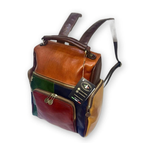 Multicolor backpack