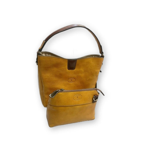 Atena – Women's Genuine Leather Bag with Matching Clutch