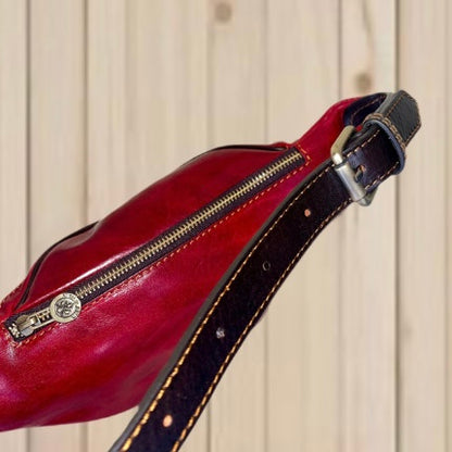 Leather Bum Bag - Omega Variant
