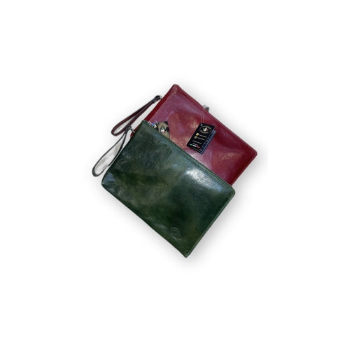 Leather document holder