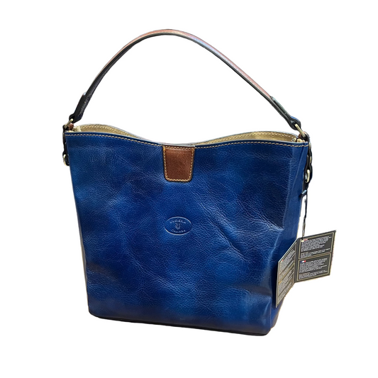 Atena – Sac en cuir véritable pour femme avec pochette assortie