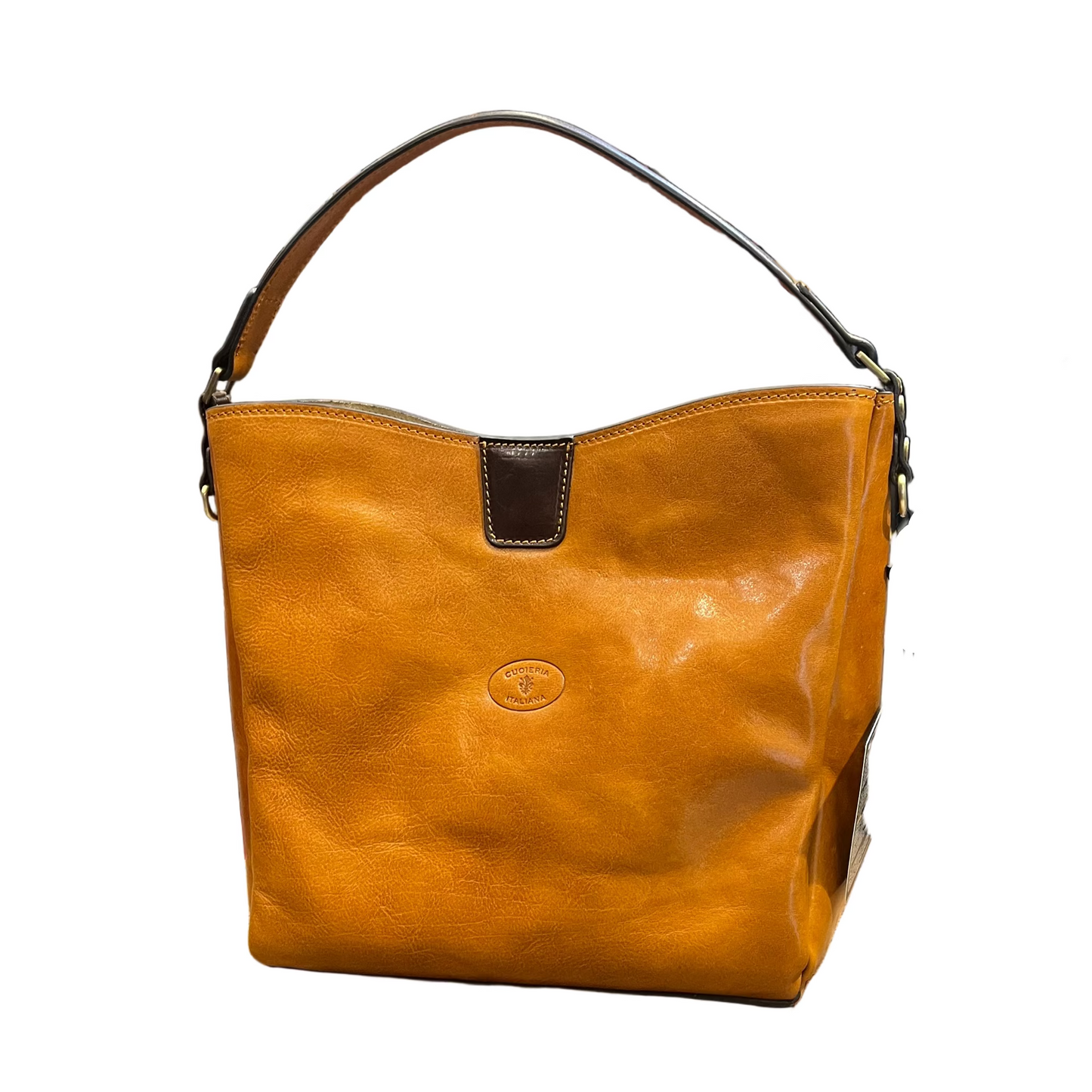 Atena – Borsa da donna in vera pelle con pochette abbinata | Artigianale Made in Italy – Cuoieria Italiana