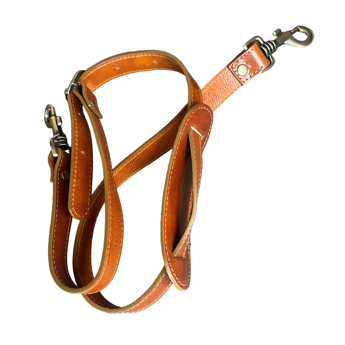 Sac de voyage en cuir tanné naturel pour bagage à main