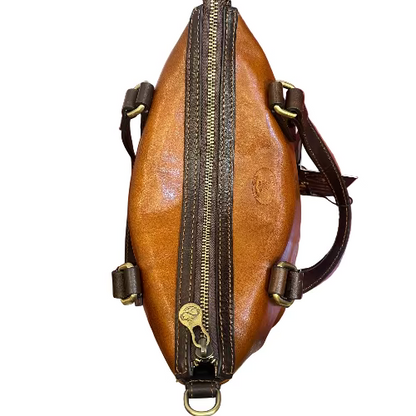 Tombolino in pelle