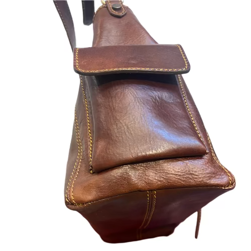 Borsa Giglio in pelle