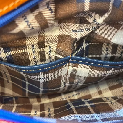 Ferrari Multicolor | Borsa a spalla e tracolla in pelle