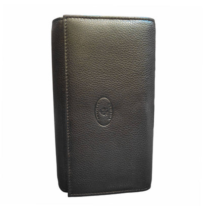 Portafoglio grande in pelle artigianale | Uomo e donna Made in Italy – Cuoieria Italiana