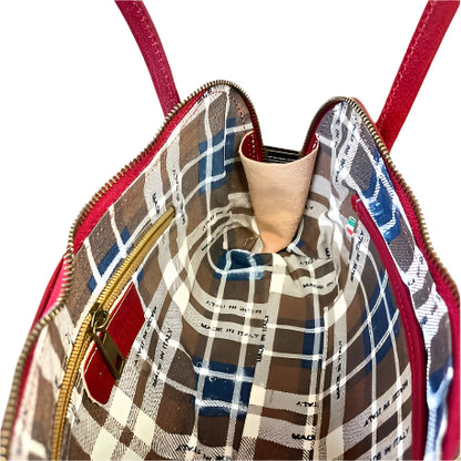 Serena Firenze - borsa a spalla in pelle interno