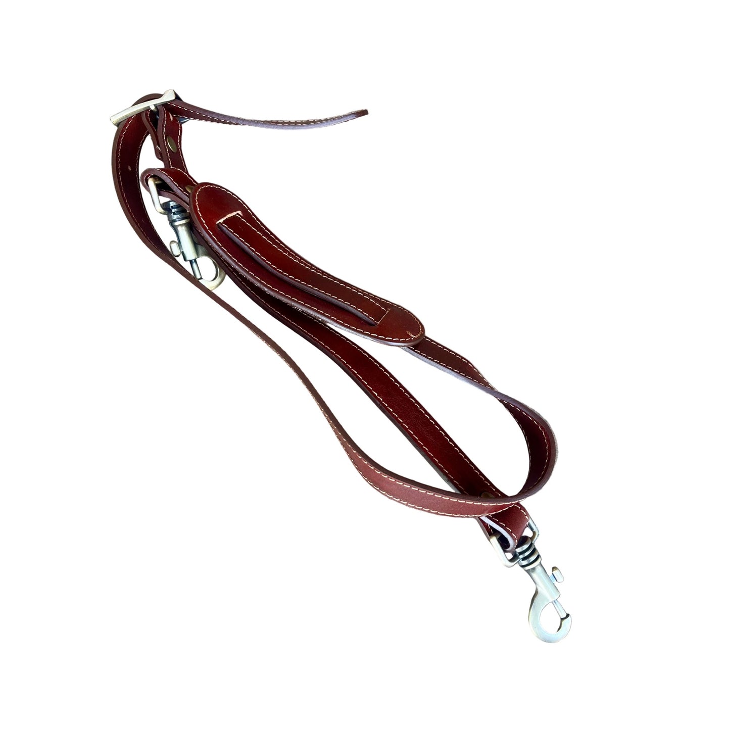 Borsone in pelle bicolore cuoio naturale | Bagaglio a mano artigianale Made in Italy – Cuoieria Italiana