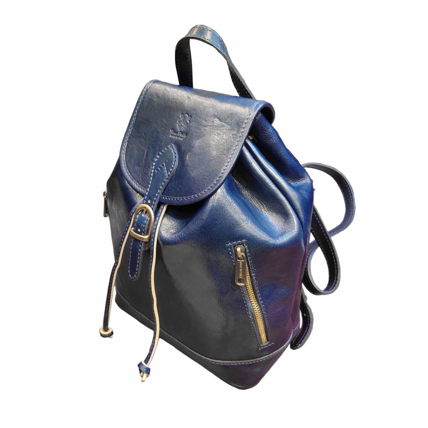 Zaino classico in pelle | Zaino unisex artigianale Made in Italy – Cuoieria Italiana