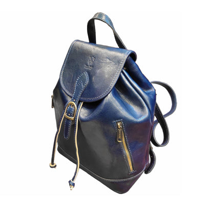 Zaino classico in pelle | Zaino unisex artigianale Made in Italy – Cuoieria Italiana