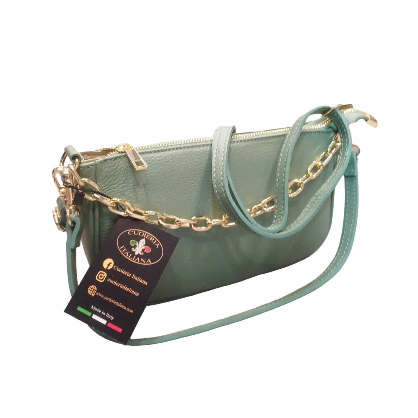 Apollo – Borsa postino a tracolla in pelle da donna | Made in Italy – Cuoieria Italiana
