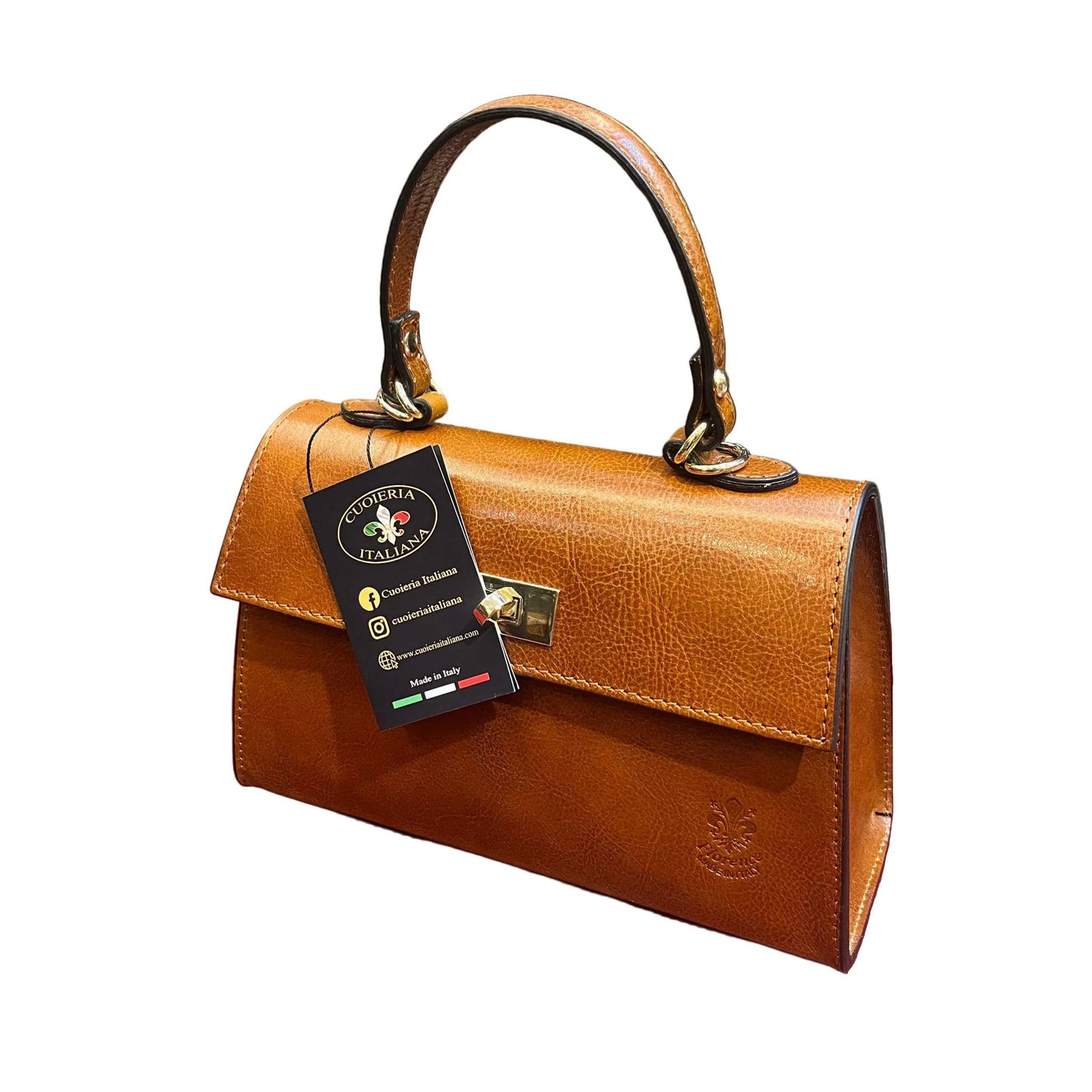cometa borsa a tracolla in pelle tinta cuoio naturale da donna borsa fatta a mano in cuoio made in italy cuoieria italiana