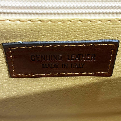 dettagli cometa borsa a tracolla in pelle marrone classico da donna borsa fatta a mano in cuoio made in italy cuoieria italiana