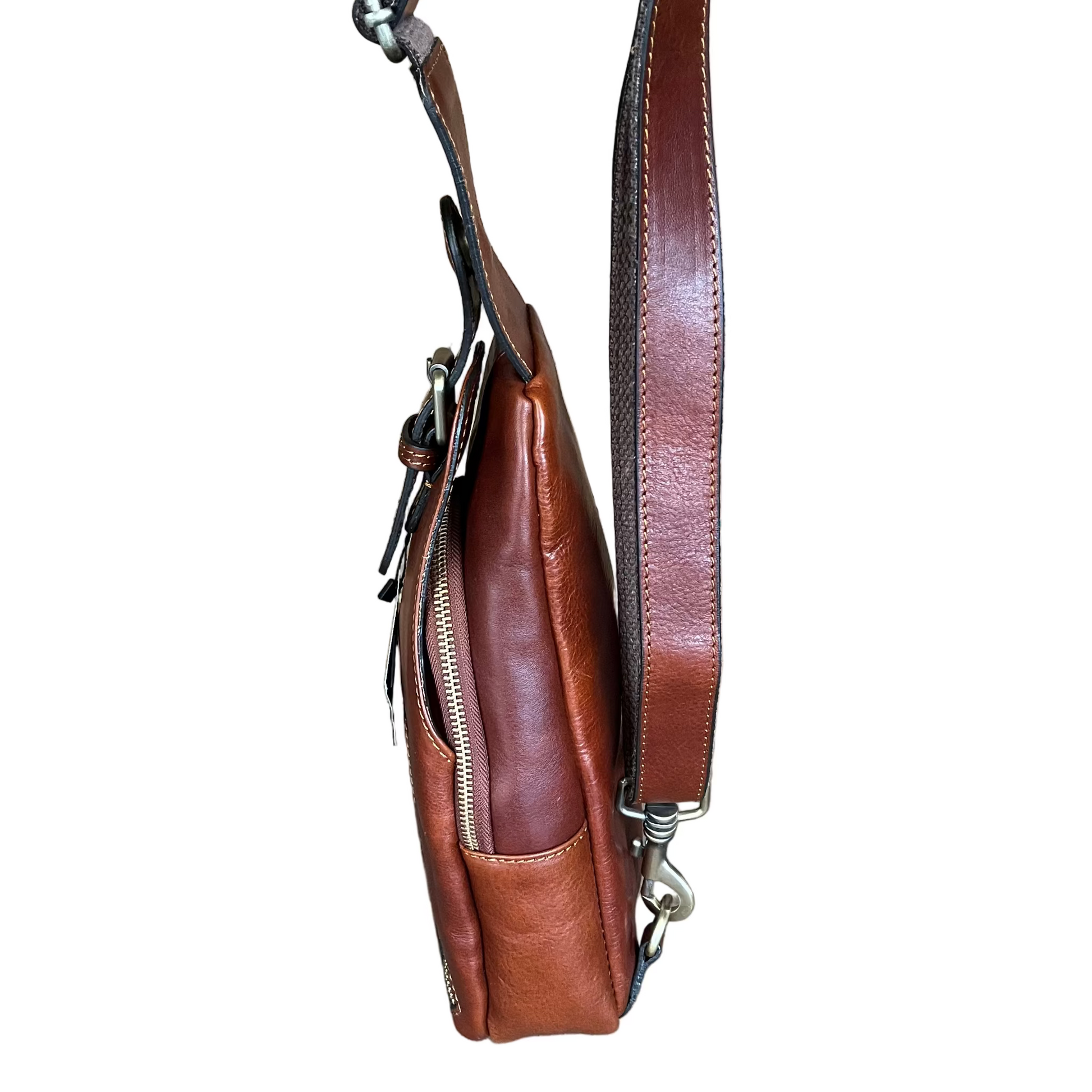 larghezza lato monospalla fast in pelle accessorio borsa spallone unisex made in italy cuoieria italiana