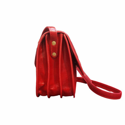 larghezza stella grande borsa postino a tracolla in pelle da donna made in italy cuoieria italiana