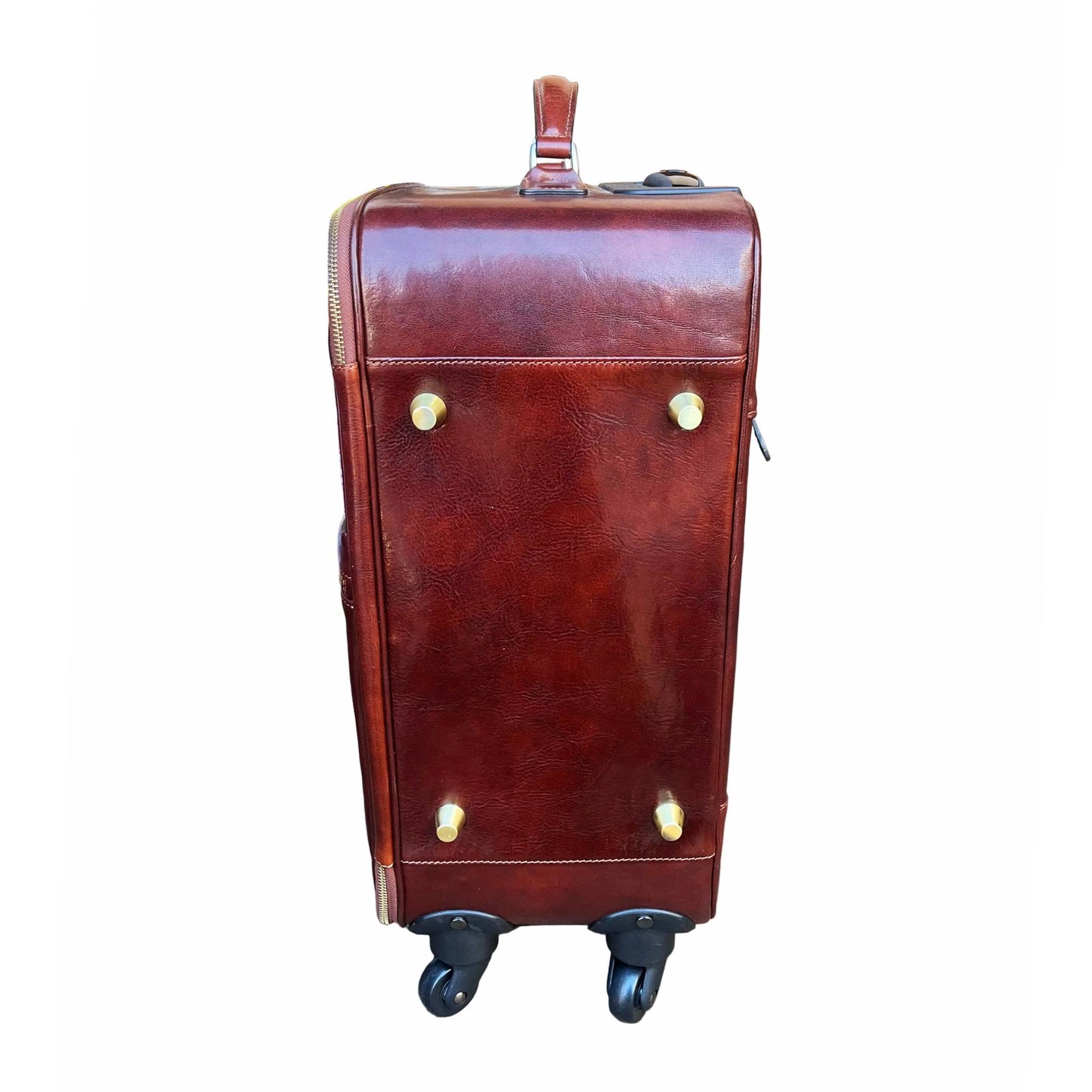 Trolley Premium in pelle | Valigia artigianale Made in Italy – Cuoieria Italiana