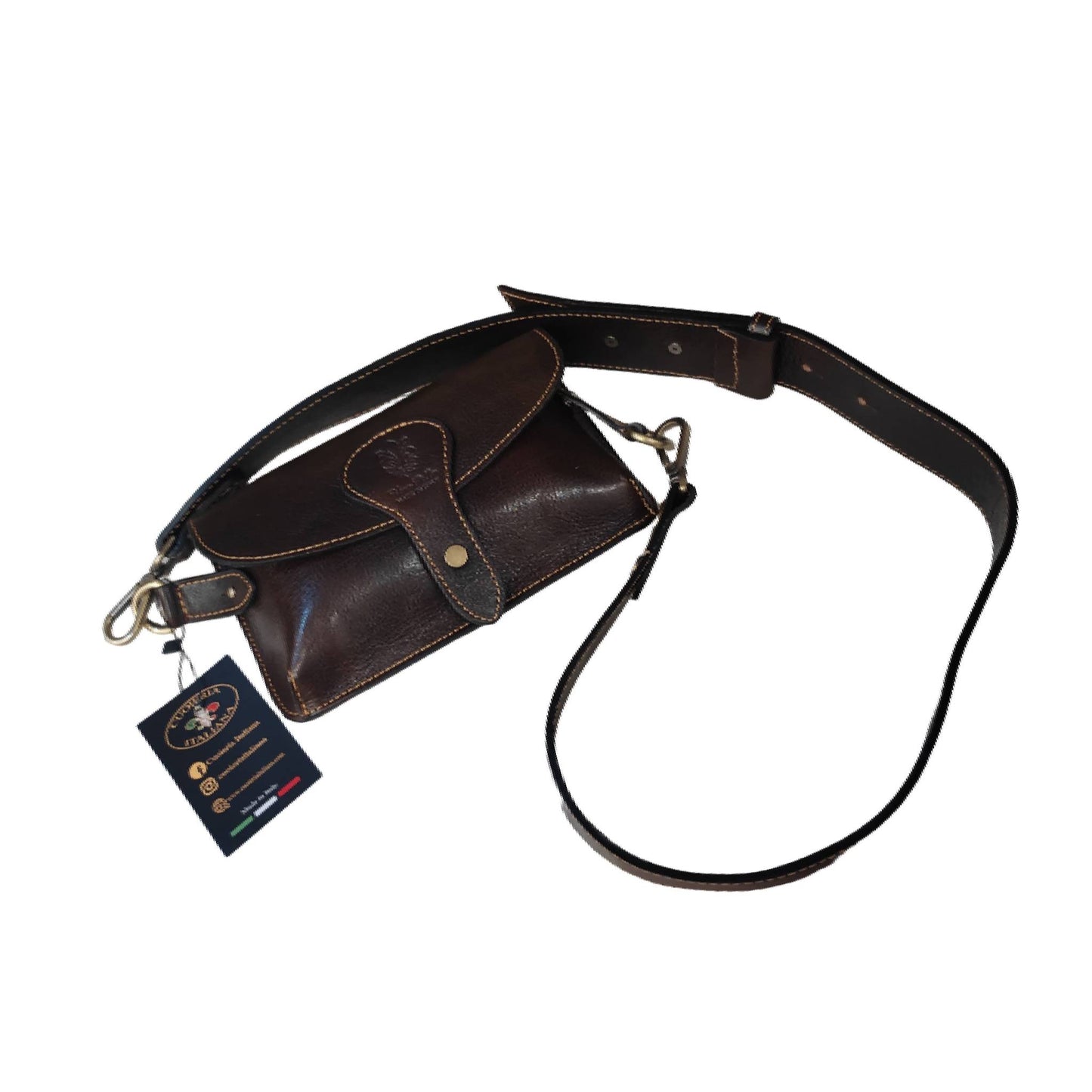 Pochette en cuir Indy