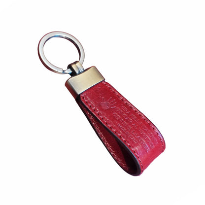 Porta chiavi in pelle artigianale | Accessorio in cuoio Made in Italy – Cuoieria Italiana