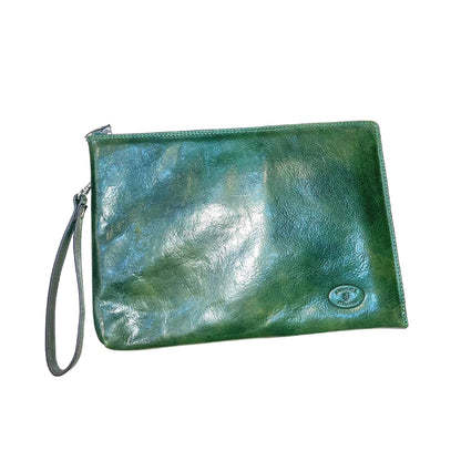 Porta documenti in pelle | Cartella sottile artigianale Made in Italy – Cuoieria Italiana