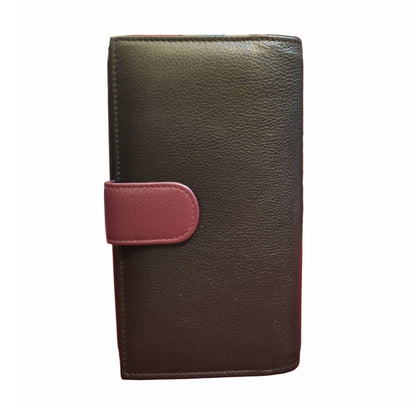 Portafoglio grande in pelle artigianale | Uomo e donna Made in Italy – Cuoieria Italiana