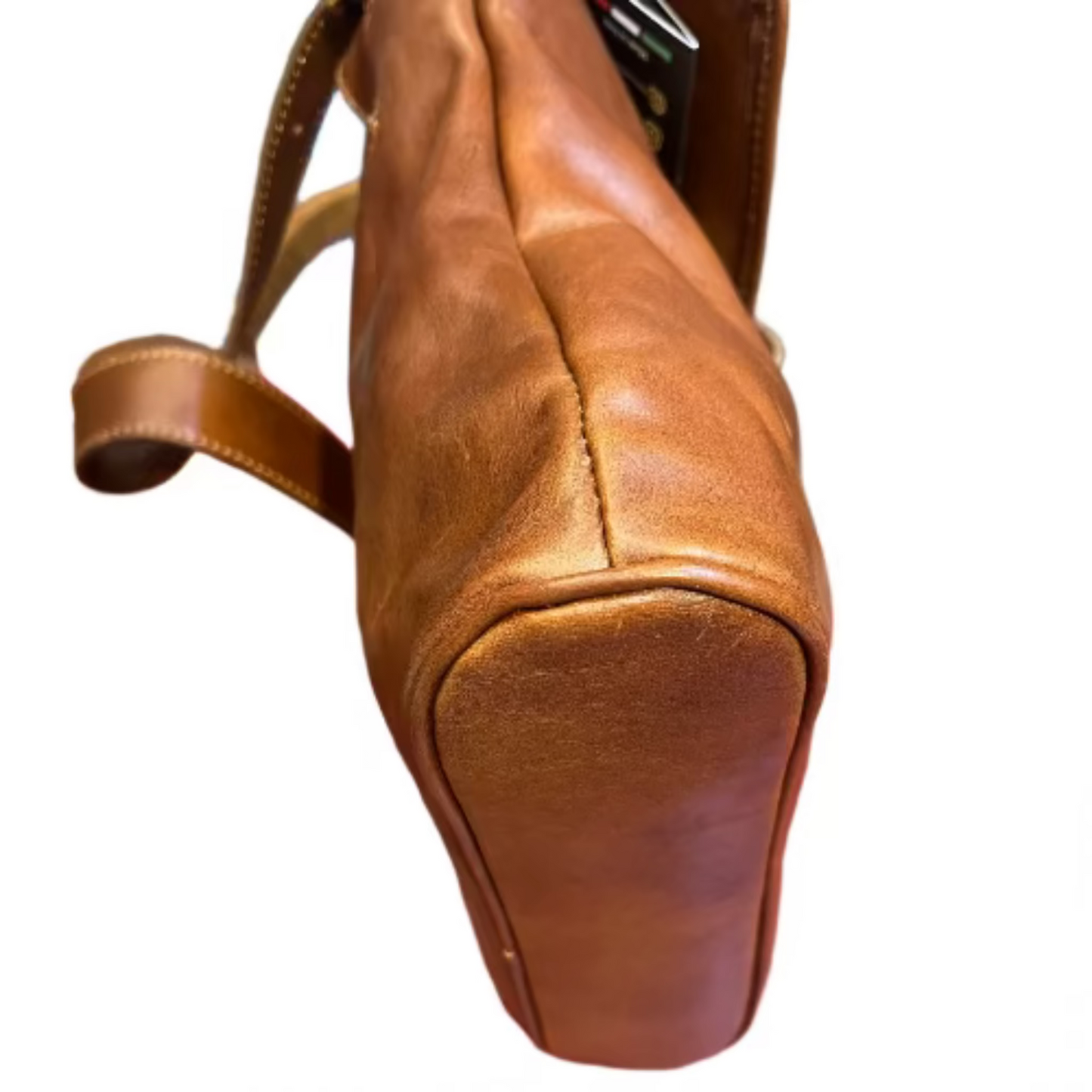 sotto Ranch Borsello grande in pelle da uomo In cuoio artigianale Made in Italy Cuoieria Italiana