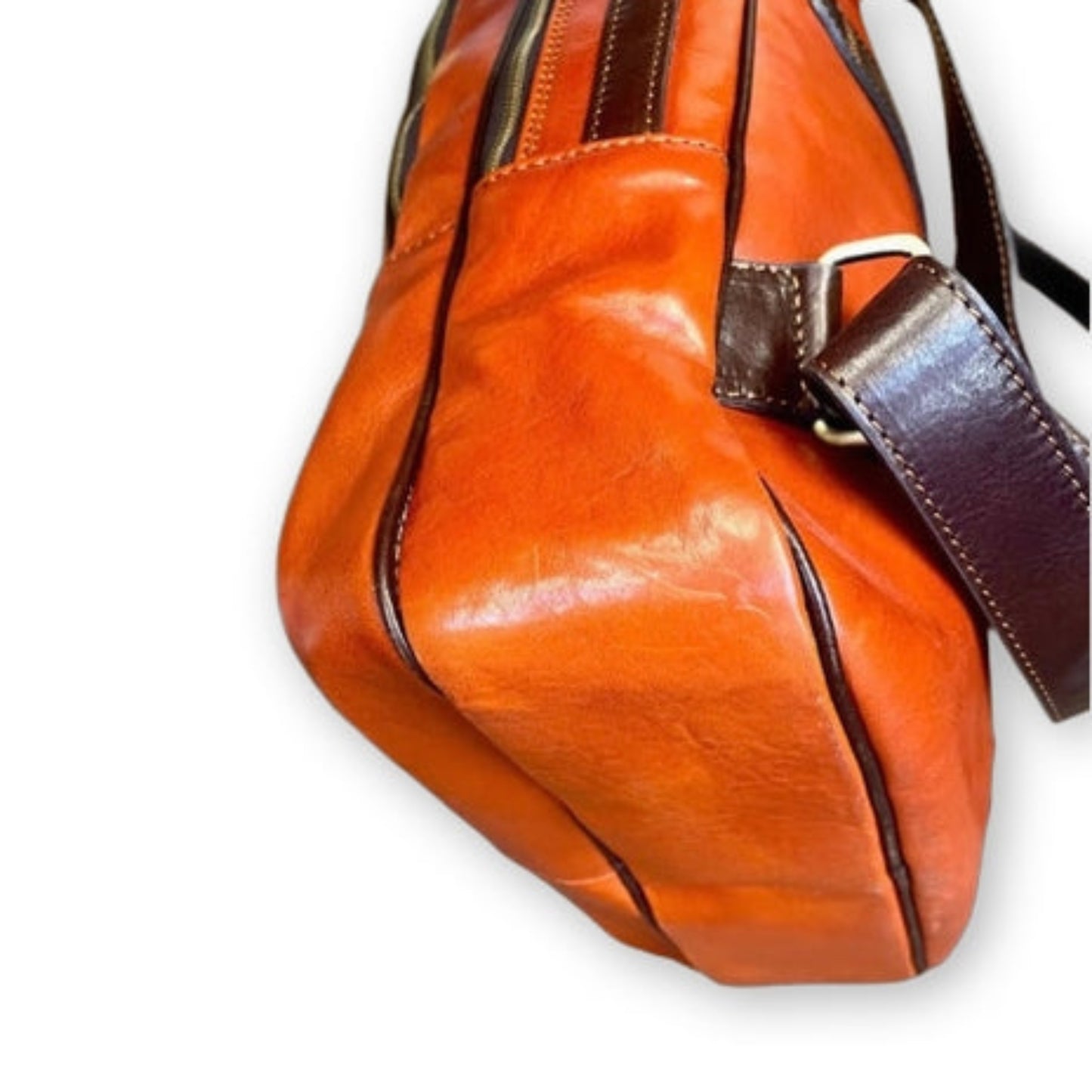 sotto Zaino grande in pelle Borsa porta PC Made in Italy Cuoieria Italiana