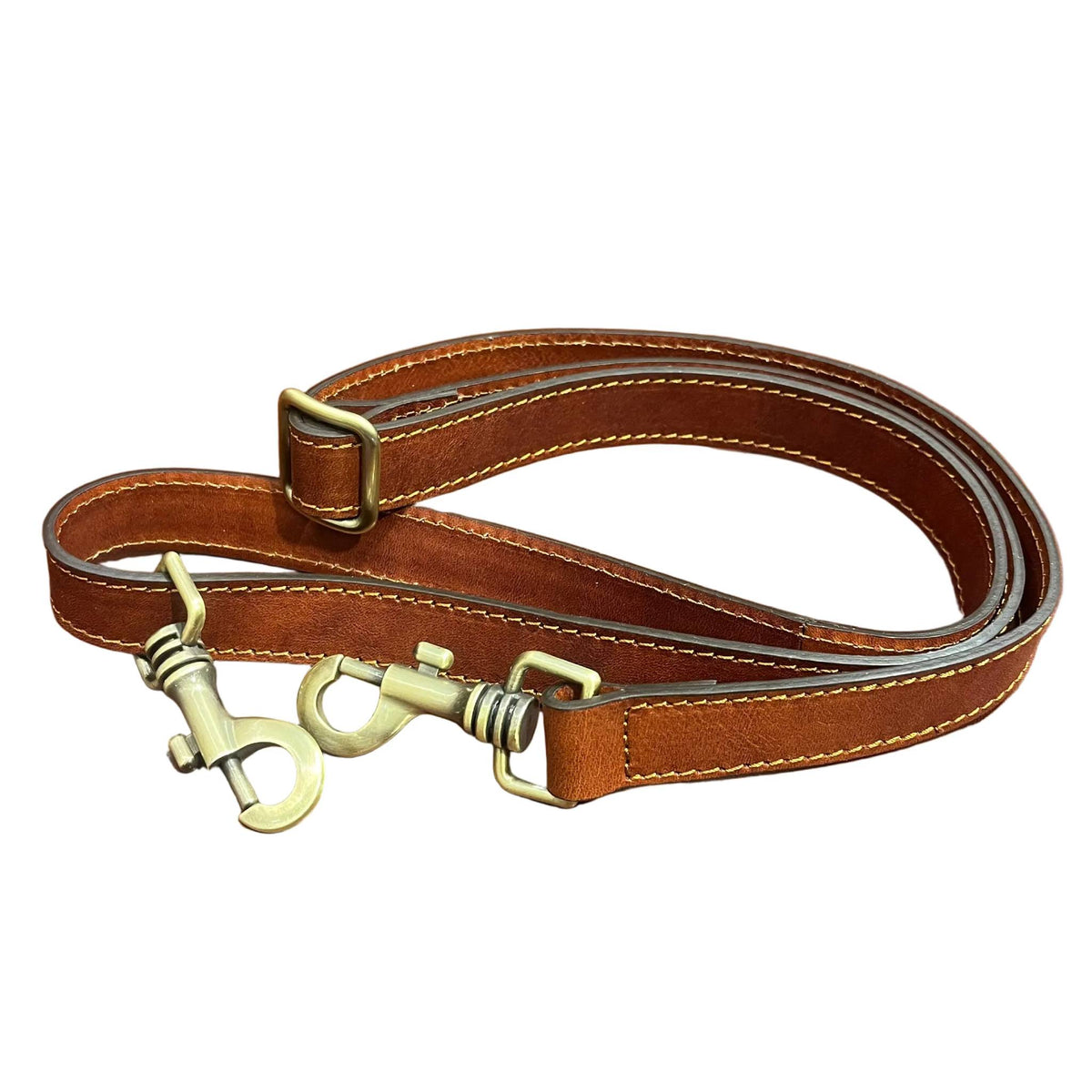 tracolla in cuoio moschettone in metallo hydra cartella 2 in 1 in cuoio marrone mogano borsa zaino da lavoro a tracolla fatta a mano in pelle made in italy cuoieria italiana®
