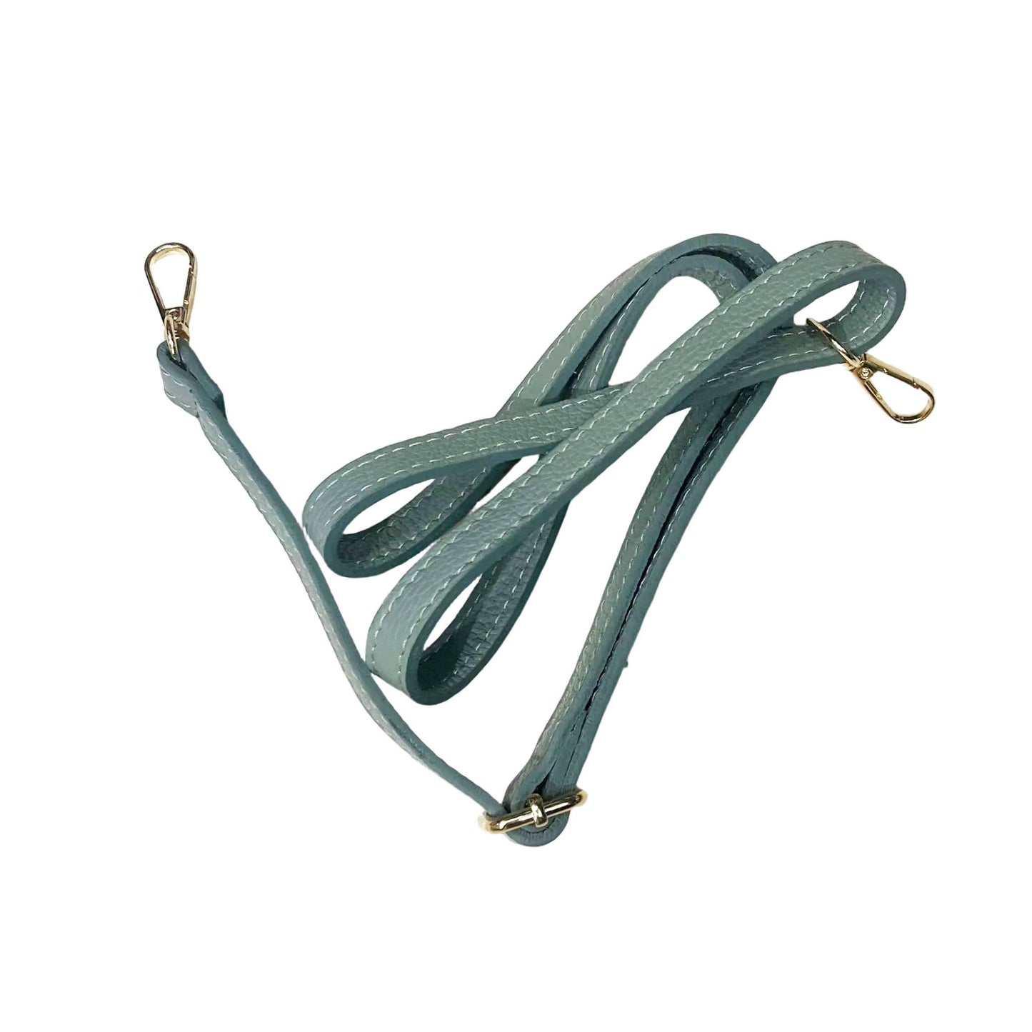 tracolla pegaso borsa bauletto a tracolla in pelle verde acqua da donna artigianale made in italy cuoieria italiana