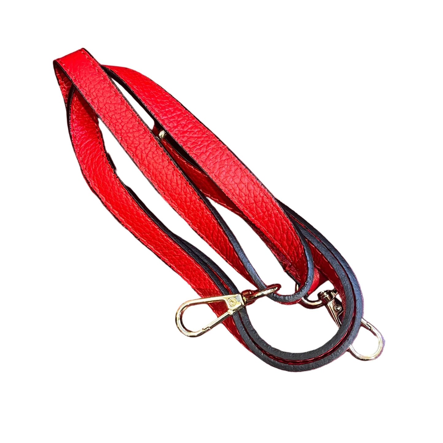 tracolla stellaris in vitello martellato rossa borsa a tracolla in pelle da donna artigianale made in Italy cuoieria italiana